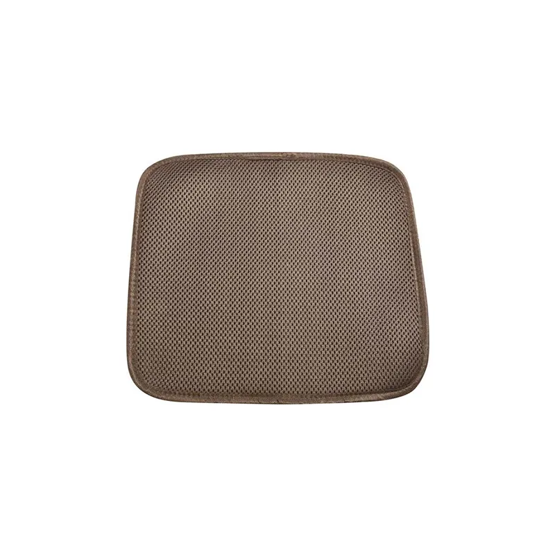 Cojín de asiento de sillas con relieve de PU universal para asiento de coche