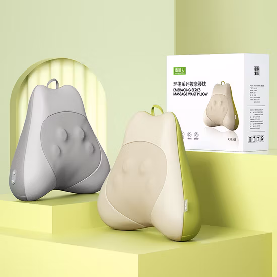 Nuevo producto Explosión Asiento Instrumento Cuello Cintura Espalda Masajeador Hogar Cuerpo Shiatsu Masaje Almohada Cojín con vendedores de energía