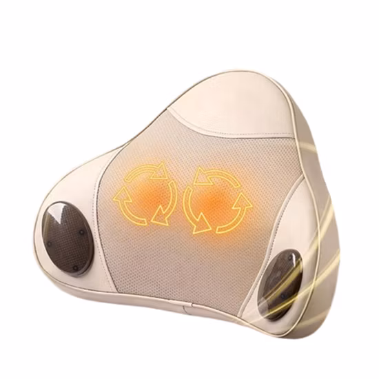 Masajeador de espalda para asiento de coche, Masaj Aletleri, uso doméstico, relajación de espalda, cojín de masaje con vibración Shiatsu con calefacción