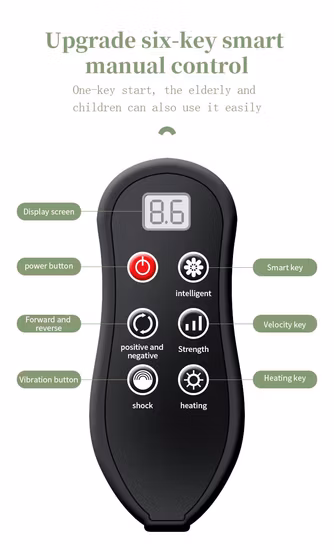 Cojín de masaje para amasar, almohadilla Shiatsu vibratoria para glúteos traseros infrarrojos eléctricos 3D